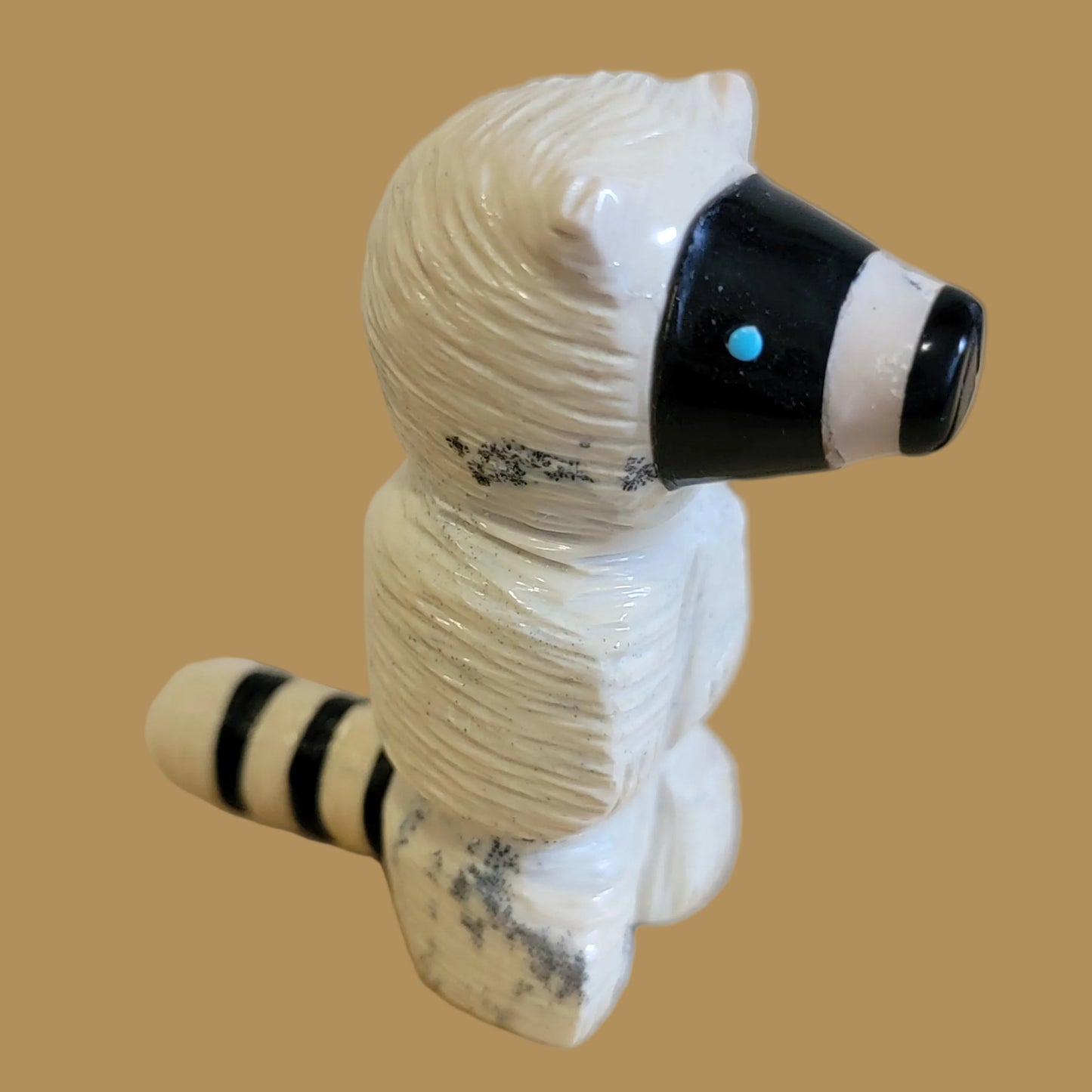 Adorable Raccoon Bandit Zuni Fetish