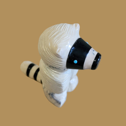 Adorable Raccoon Bandit Zuni Fetish