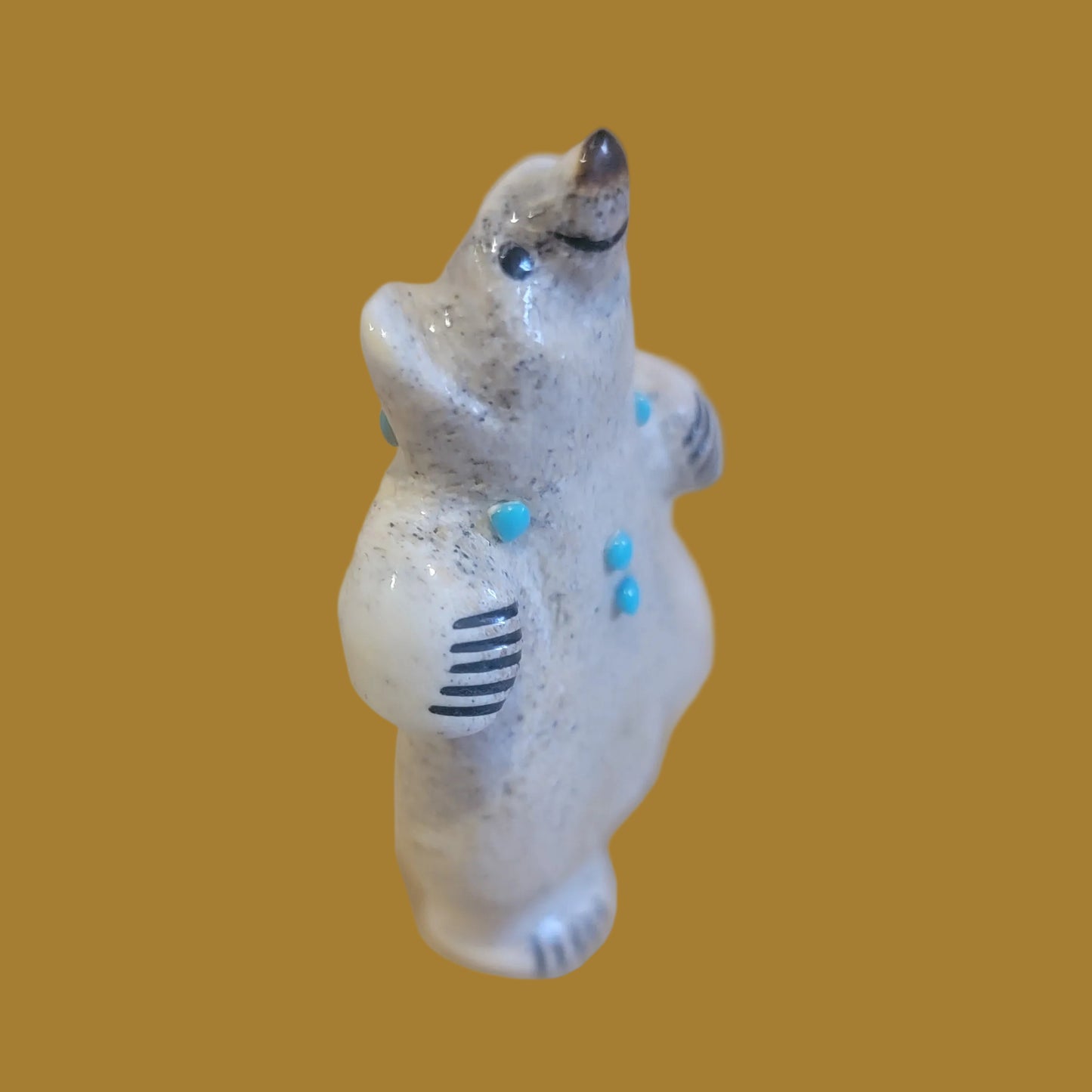 Balancing Antler Bear Zuni Fetish