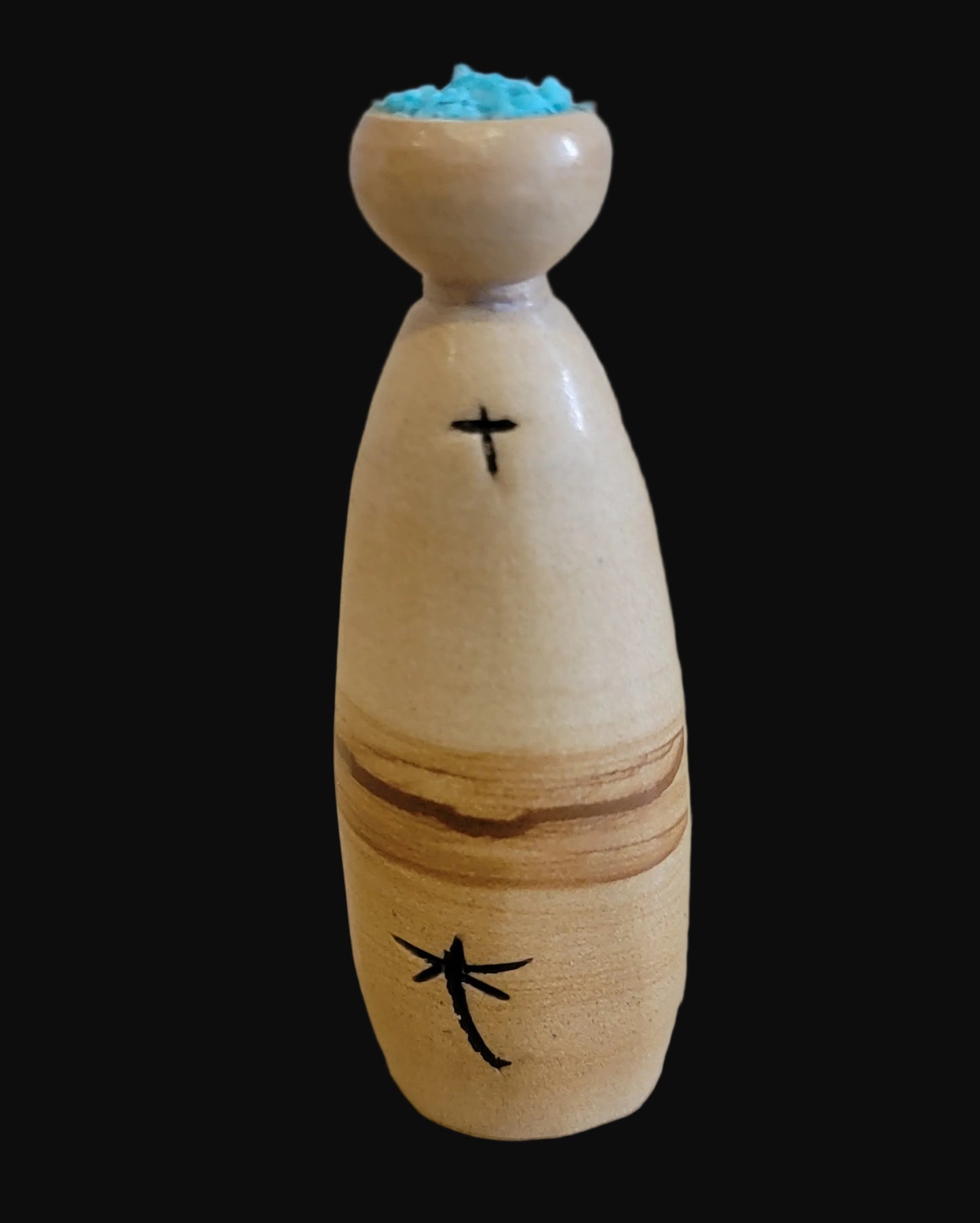 Picture Stone Jasper Zuni Olla Maiden Zuni Fetish