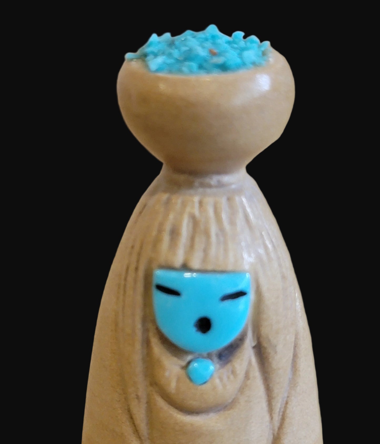 Picture Stone Jasper Zuni Olla Maiden Zuni Fetish