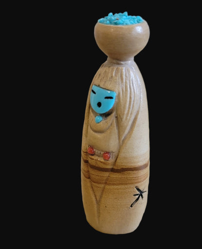 Picture Stone Jasper Zuni Olla Maiden Zuni Fetish