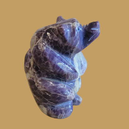 Violite Navajo Chubby Standing Bear Zuni Fetish