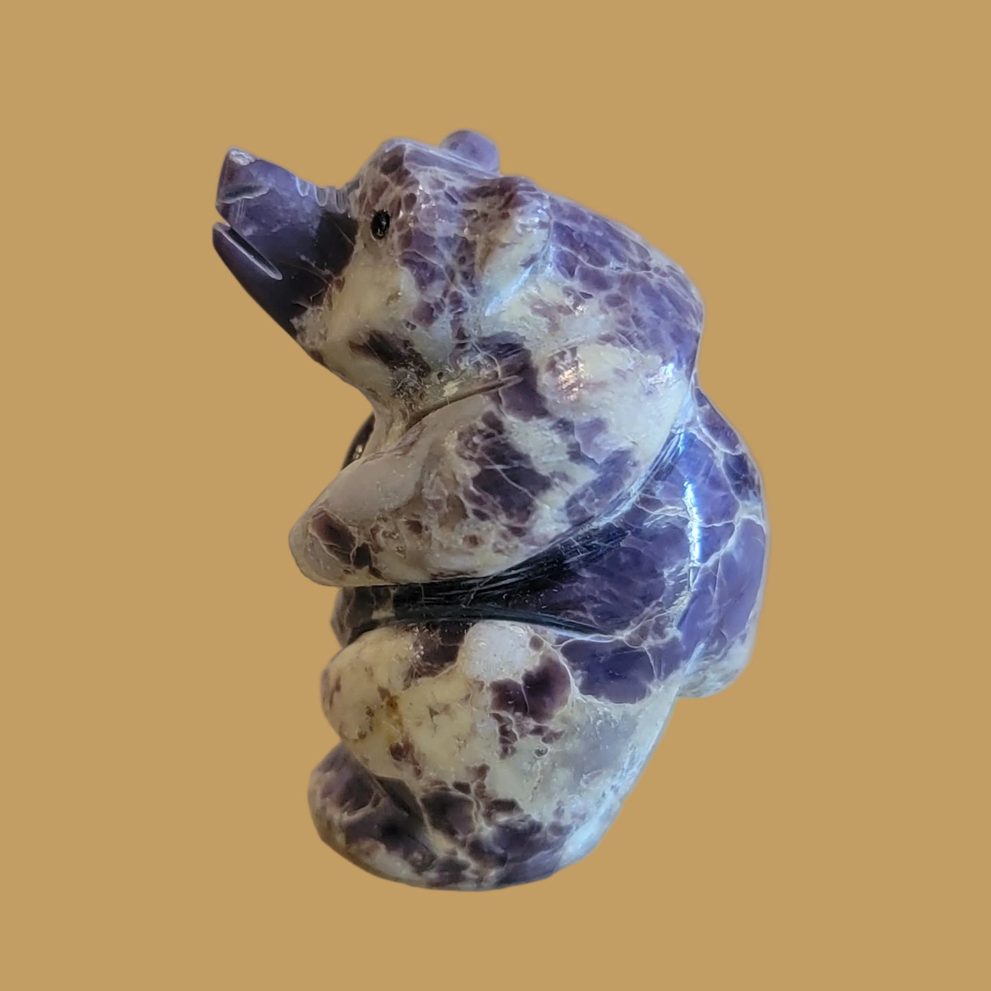 Violite Navajo Chubby Standing Bear Zuni Fetish