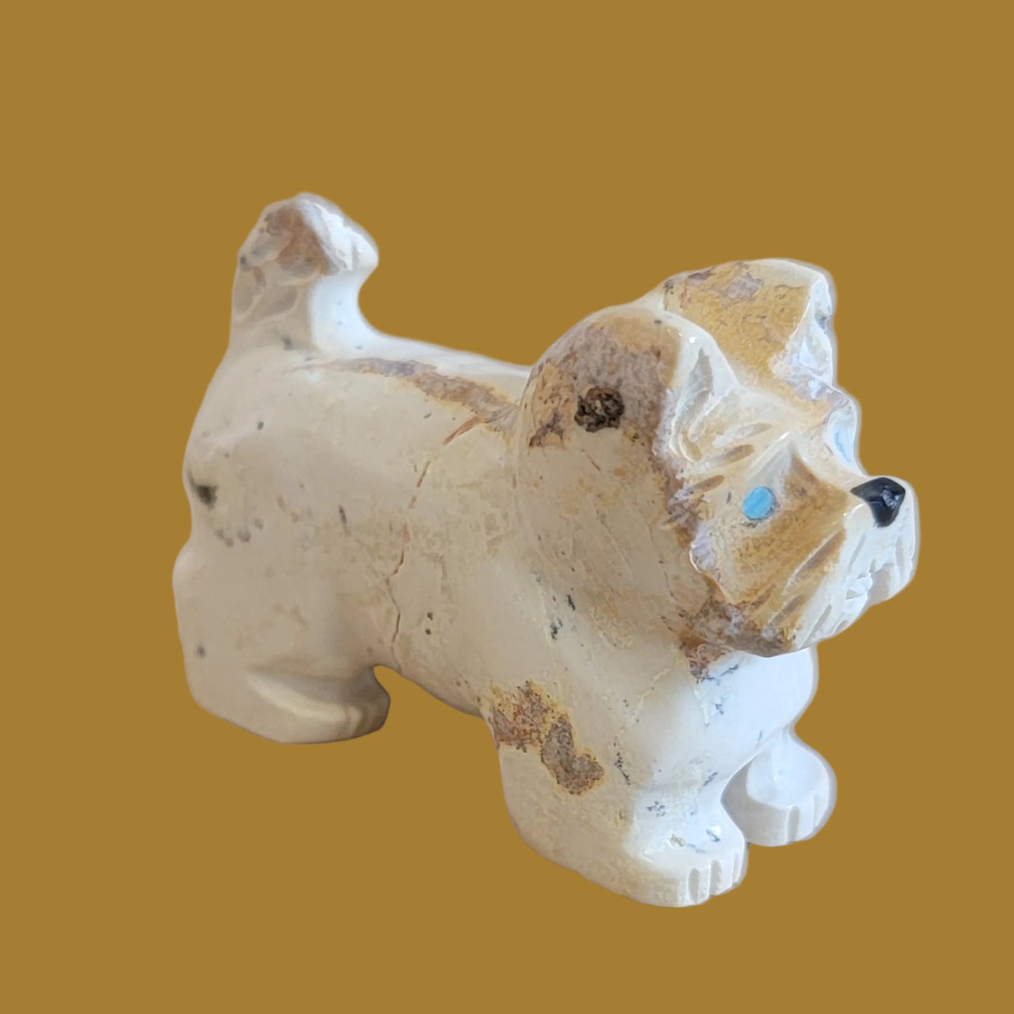 Cute Serpentine Pup/Dog Zuni Fetish