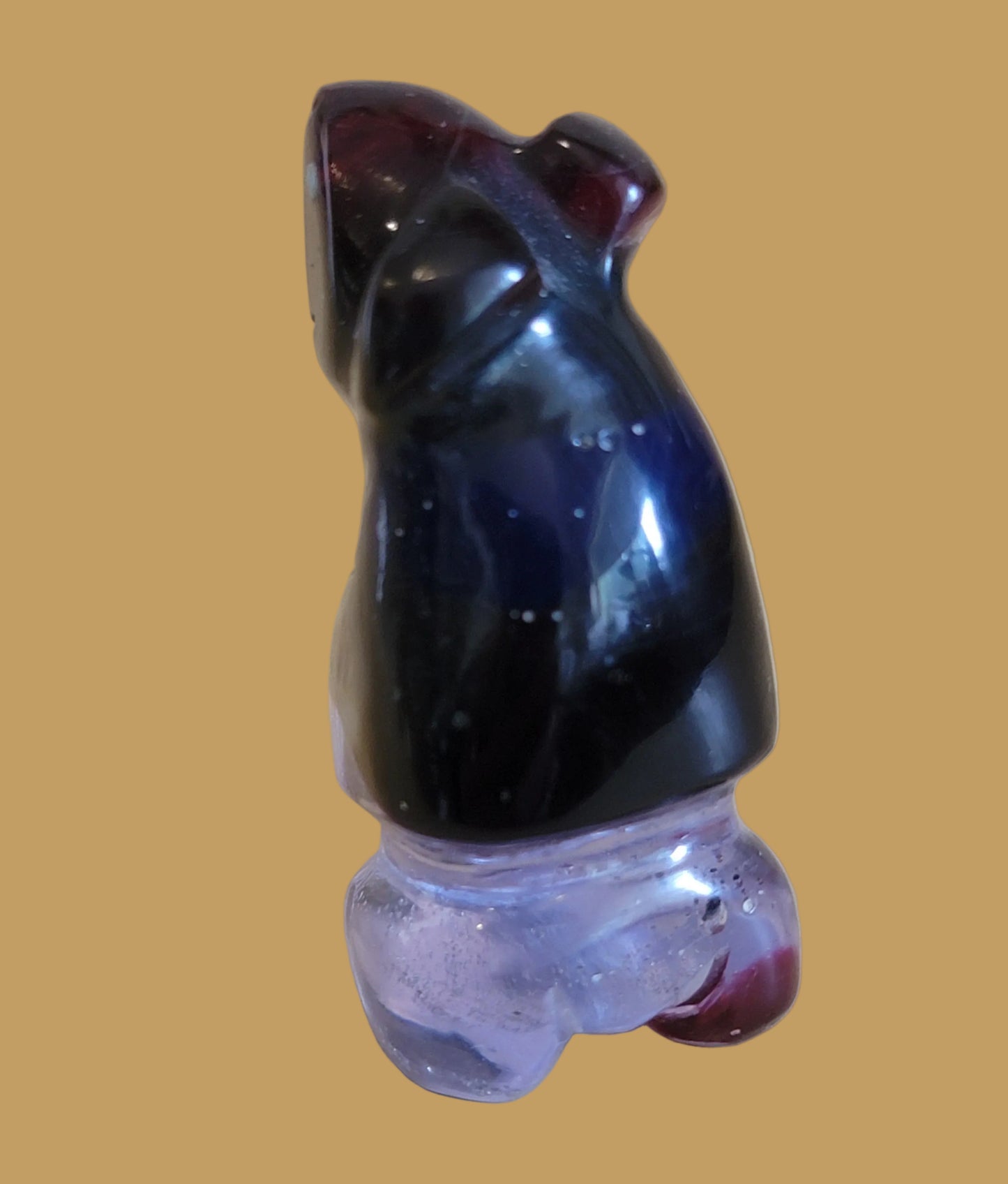 Standing Surfite Sweet Bear Zuni Fetish