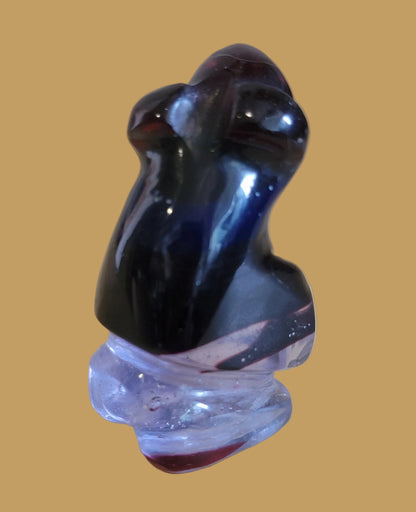 Standing Surfite Sweet Bear Zuni Fetish