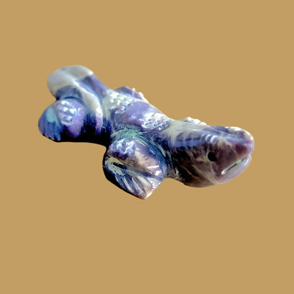 Navajo Violite Leapin' Lizard Zuni Fetish