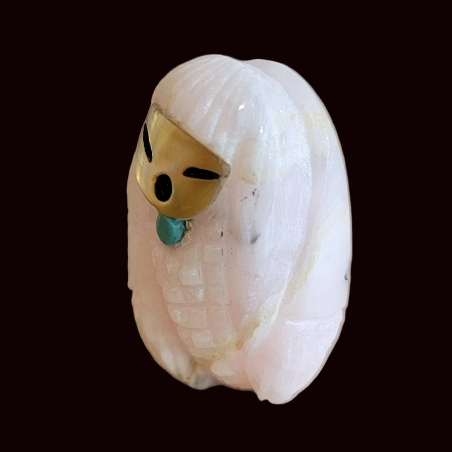 Pink Mangano Zuni Corn Maiden Zuni Fetish