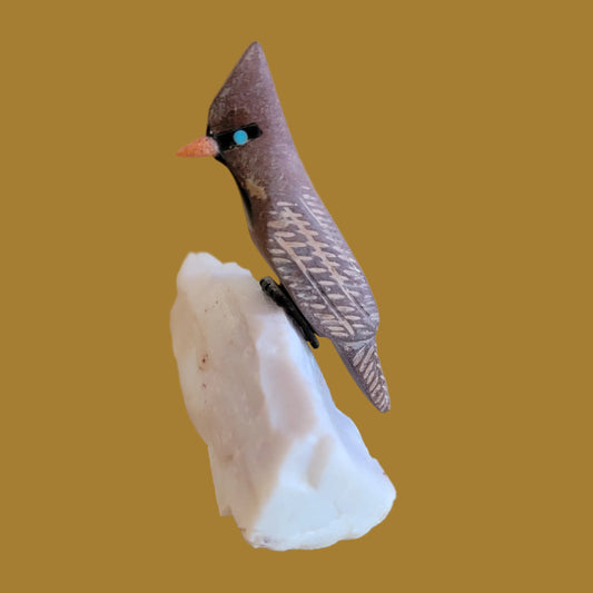 Pipestone Spiritual Cardinal Zuni Fetish