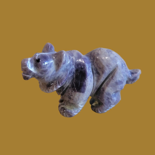 Navajo Violite Clairvoyant Bobcat Zuni Fetish