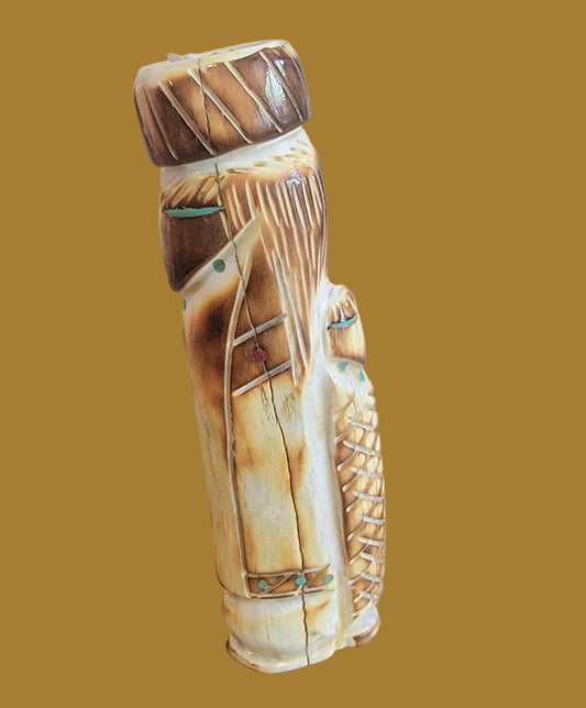 Antler Olla Maiden w/ Papoose Zuni Fetish