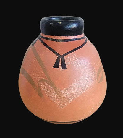 Cochiti/Laguna Rock Art Pueblo Pottery Vase