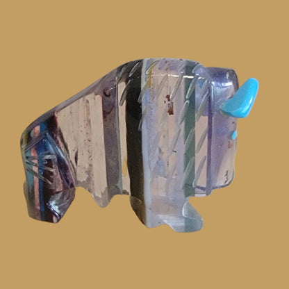 Beautiful Surfite Bison/Buffalo Zuni Fetish