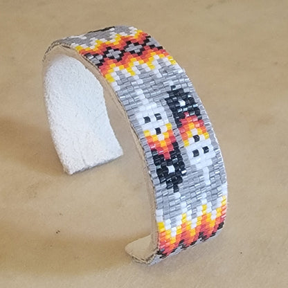 Classy Square Cut Beads Navajo Bracelet Indian Jewelry