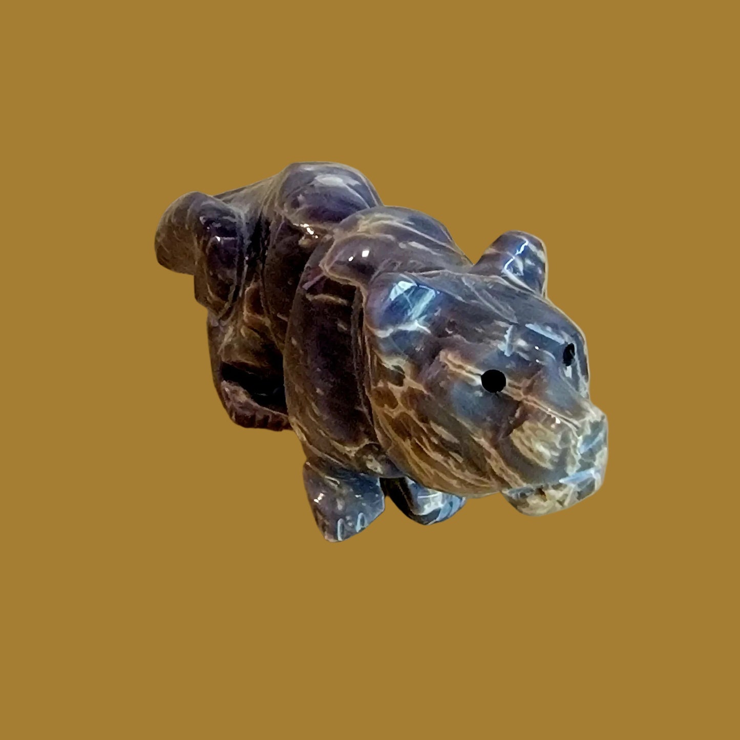 Navajo Violite Mountain Lion Zuni Fetish