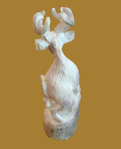 Antler Elk w/Fancy Rack Zuni Fetish