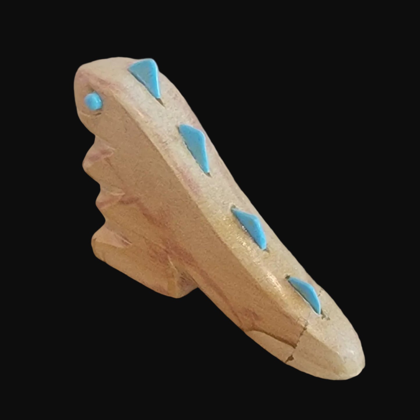 Cute Picture Stone Jasper Dinosaur Zuni Fetish
