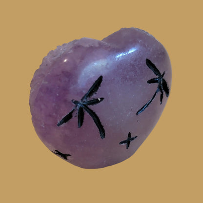 Double Fluorite Heart Shaped Zuni Corn Maidens Zuni Fetish