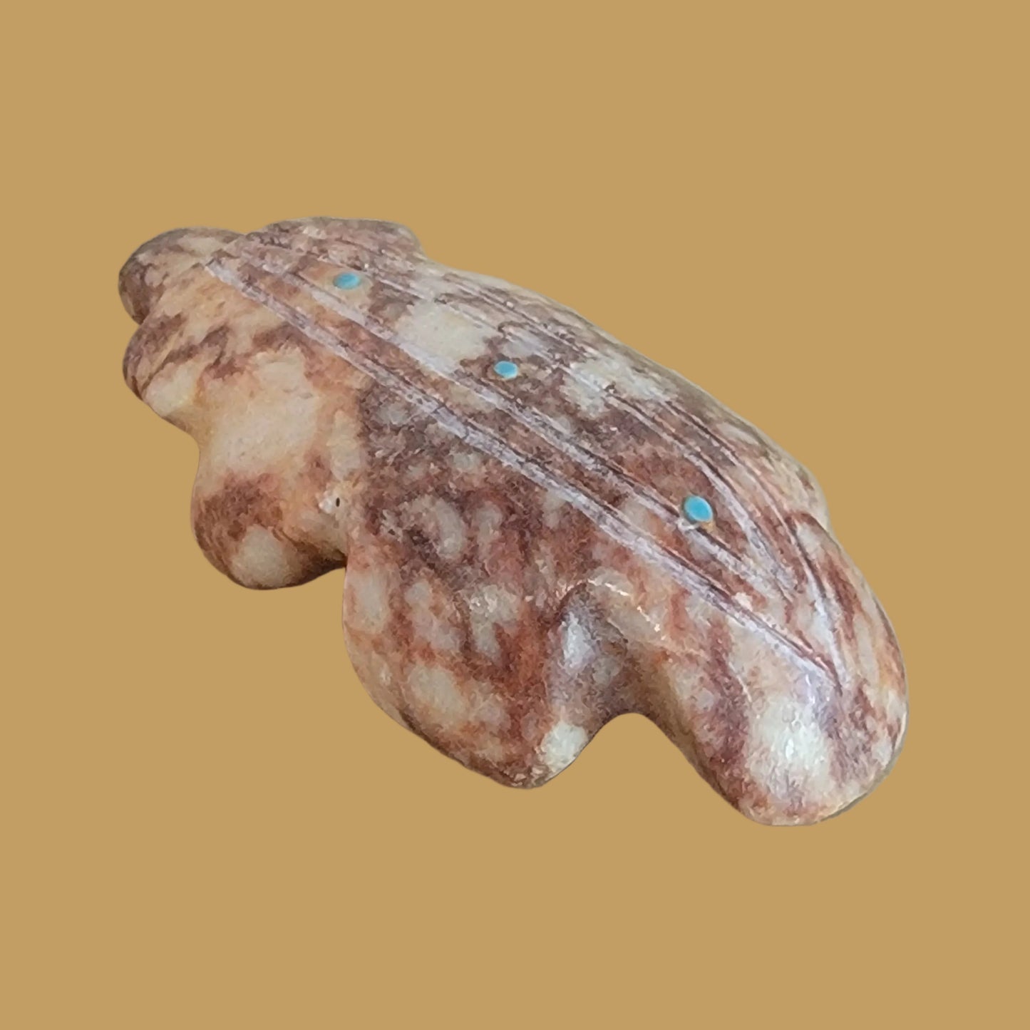 Red Vein Jasper Zuni Fetish Badger Zuni Fetish