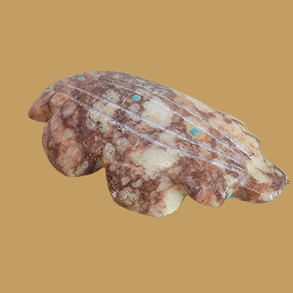 Red Vein Jasper Zuni Fetish Badger Zuni Fetish
