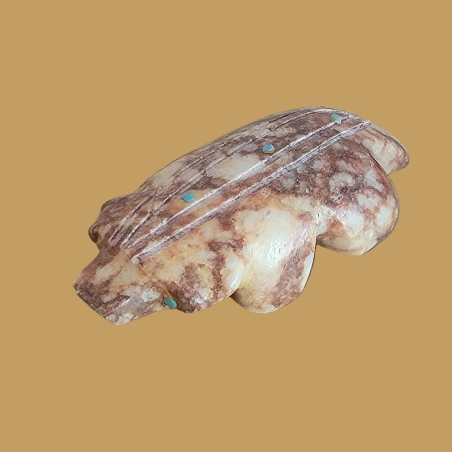 Red Vein Jasper Zuni Fetish Badger Zuni Fetish