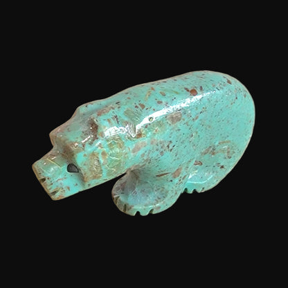 Turquoise Bear/Maiden Zuni Fetish