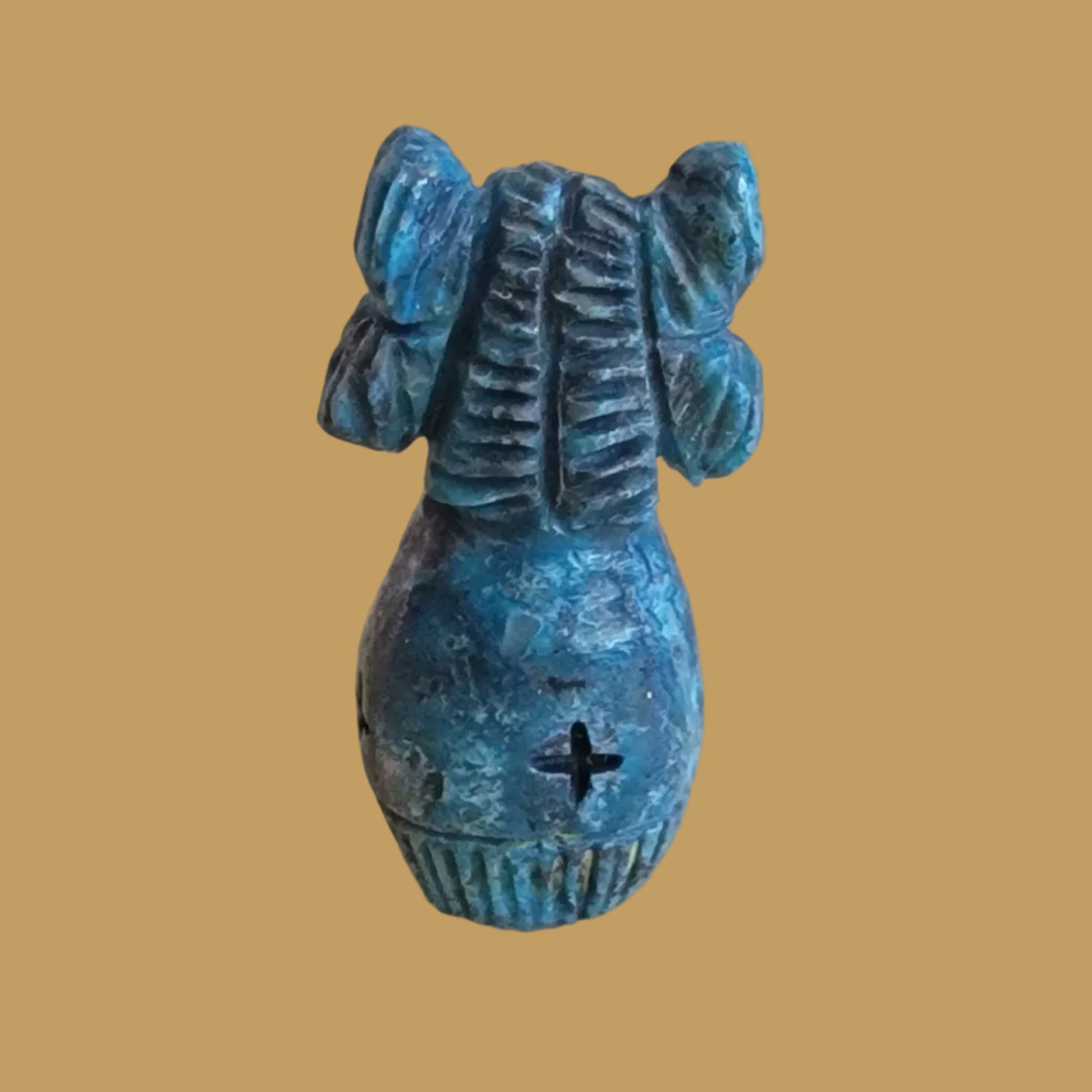 Turquoise Hopi Style Butterfly Corn Maiden Zuni Fetish