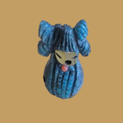 Turquoise Hopi Style Butterfly Corn Maiden Zuni Fetish