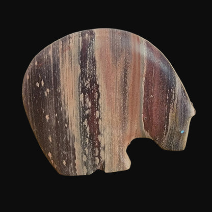 Death Valley Jasper Large Medicine Bear Zuni Fetish
