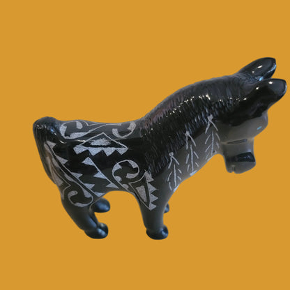 Highly Polished/ Delicately Incised Zuni Fetish Horse