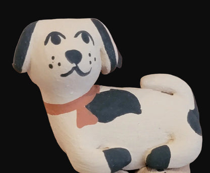 Cute Dog w/Pups Jemez Pueblo Pottery Storyteller