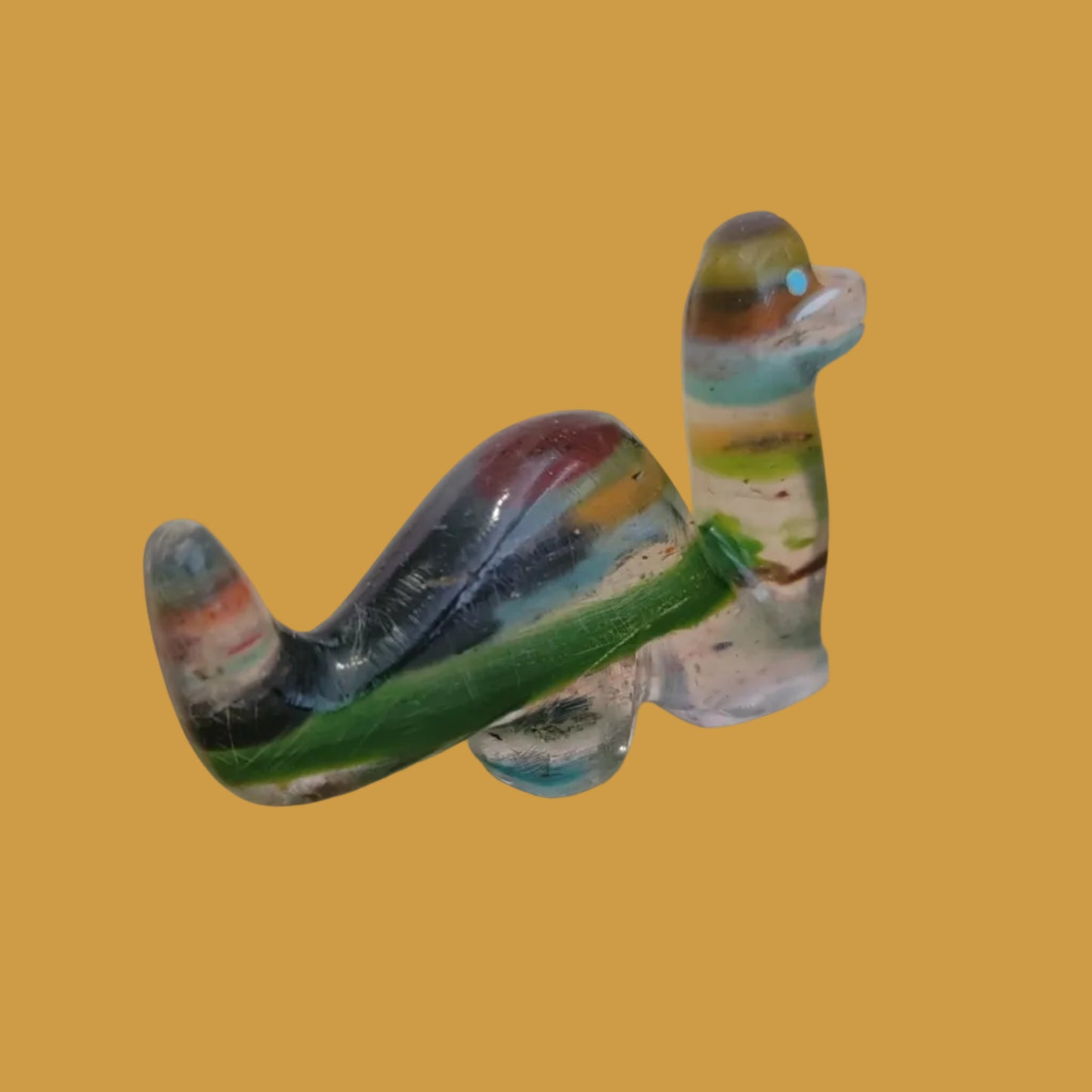Surfite "Nessie" Loch Ness Monster Zuni Fetish