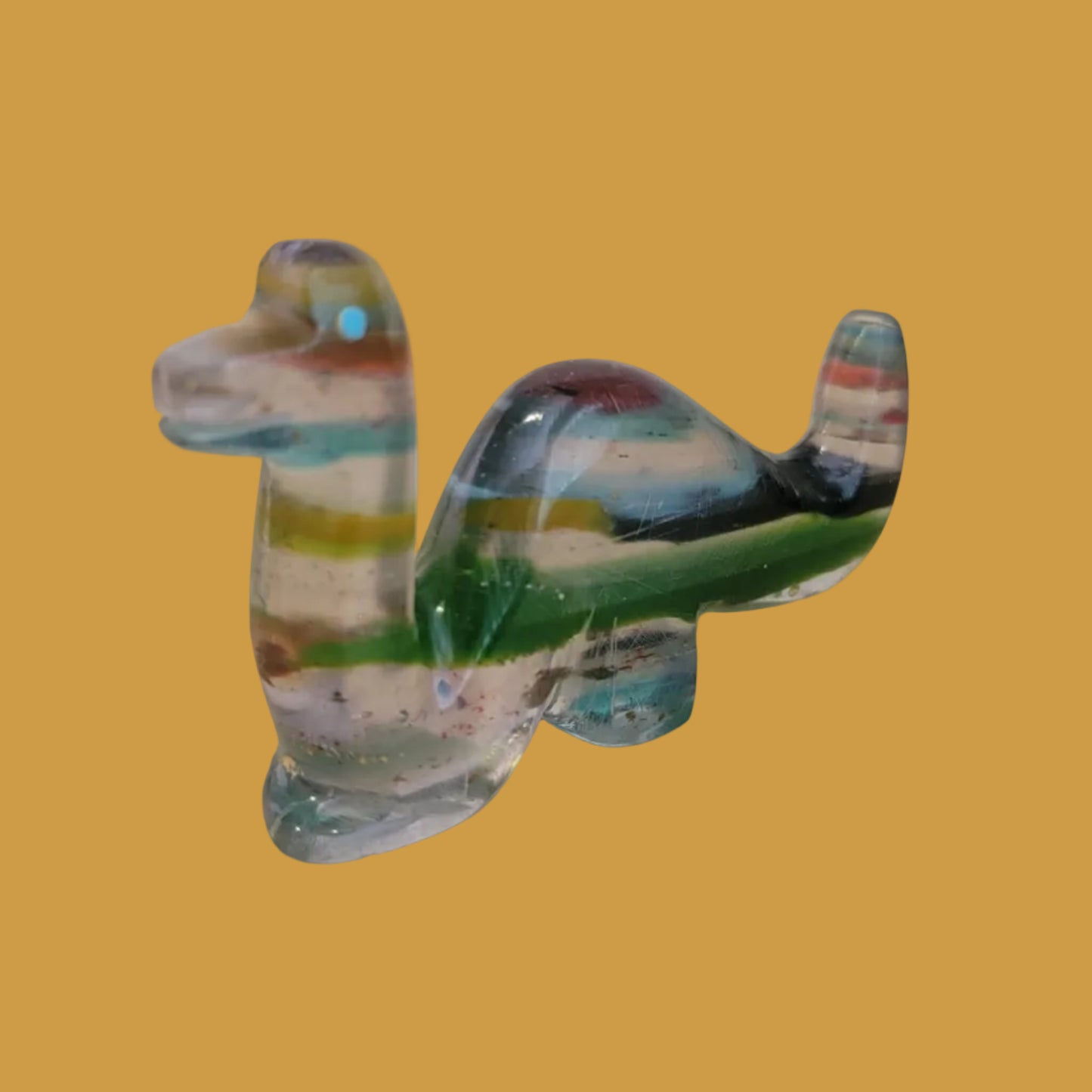 Surfite "Nessie" Loch Ness Monster Zuni Fetish