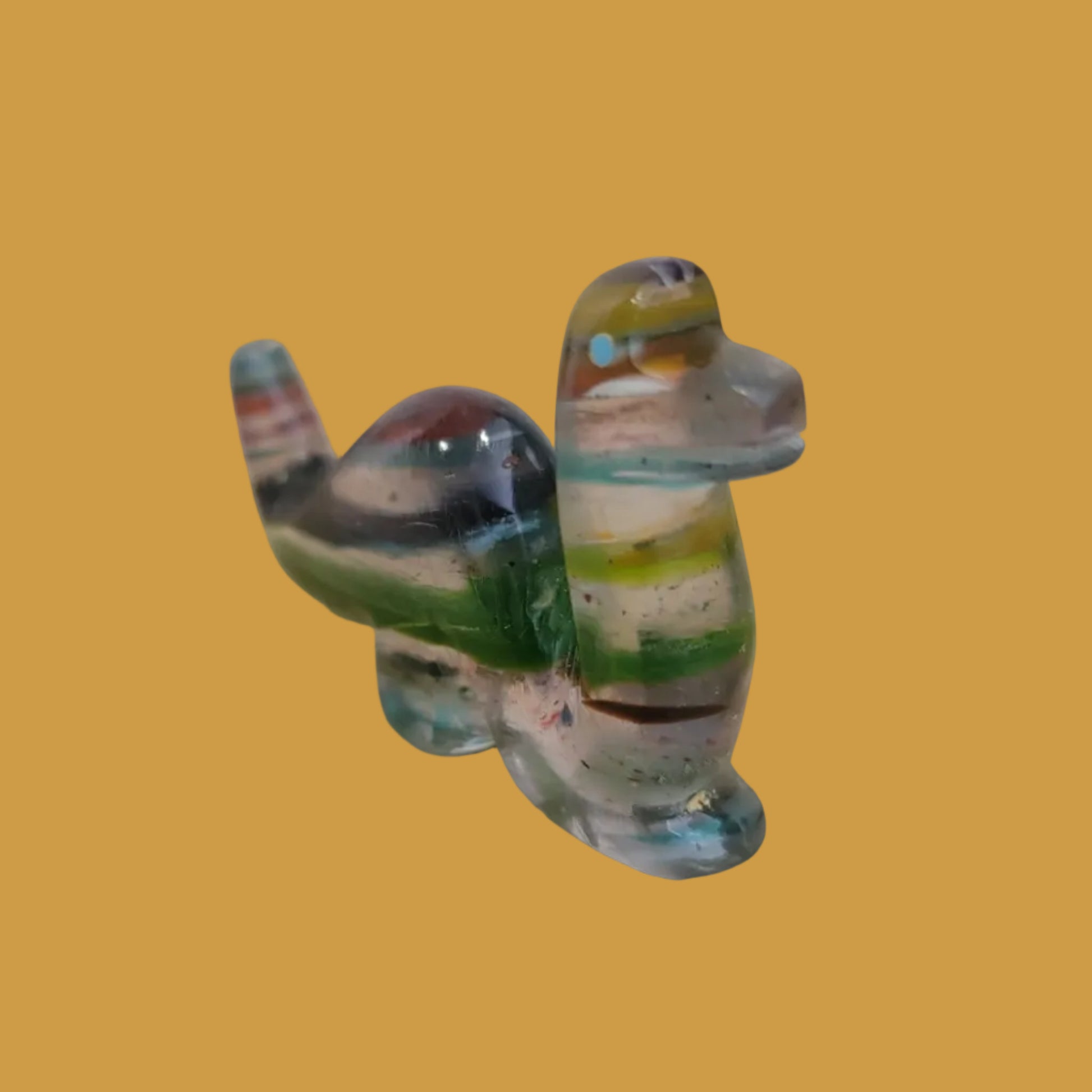 Surfite "Nessie" Loch Ness Monster Zuni Fetish