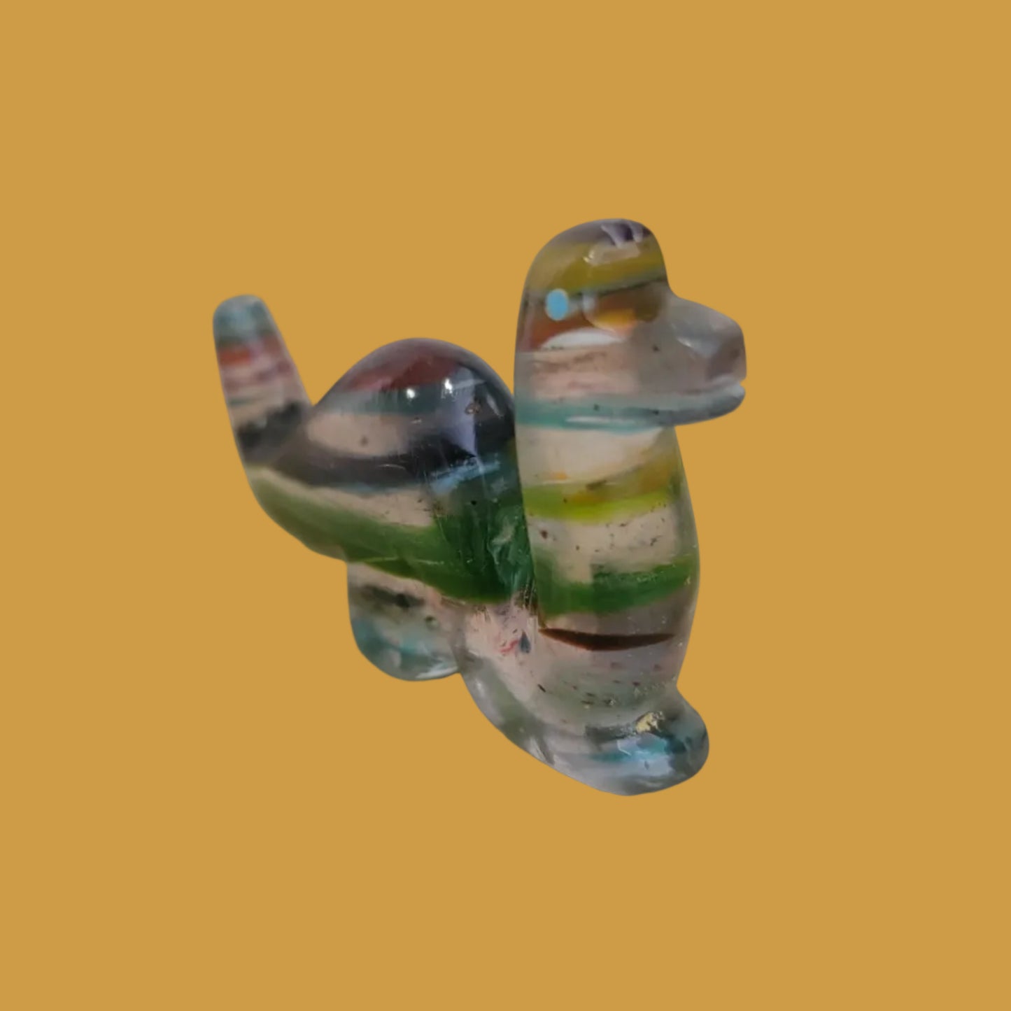 Surfite "Nessie" Loch Ness Monster Zuni Fetish