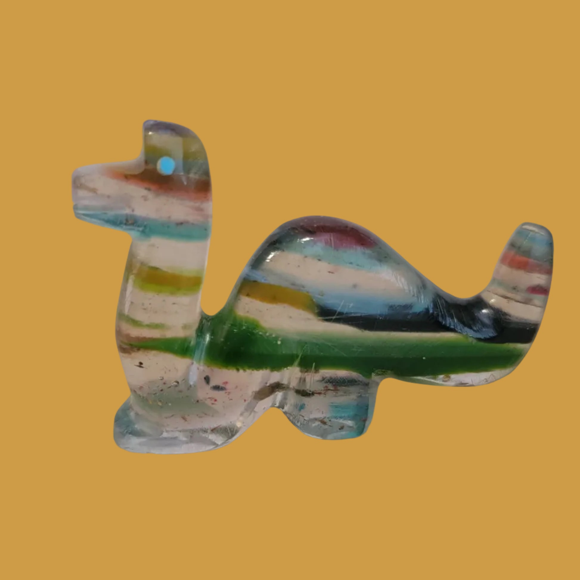 Surfite "Nessie" Loch Ness Monster Zuni Fetish