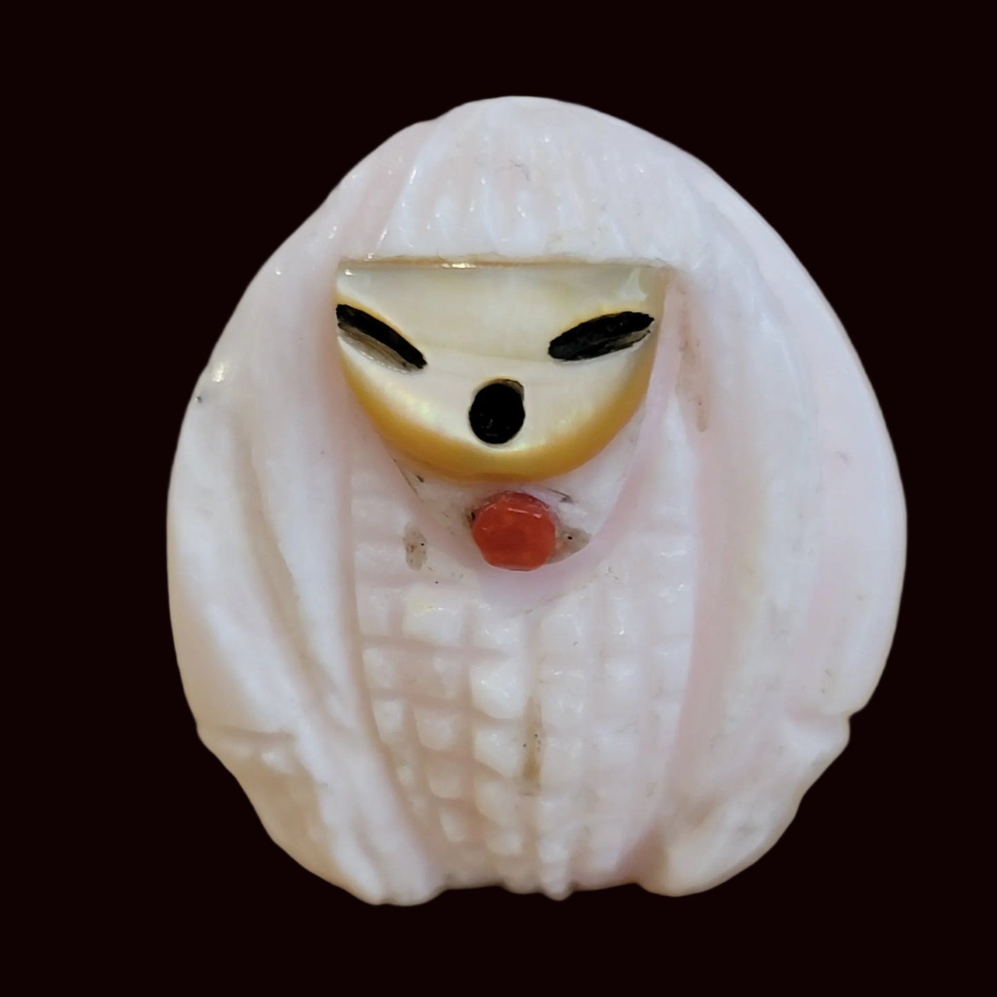 Pink Mangano Zuni Corn Maiden Zuni Fetish