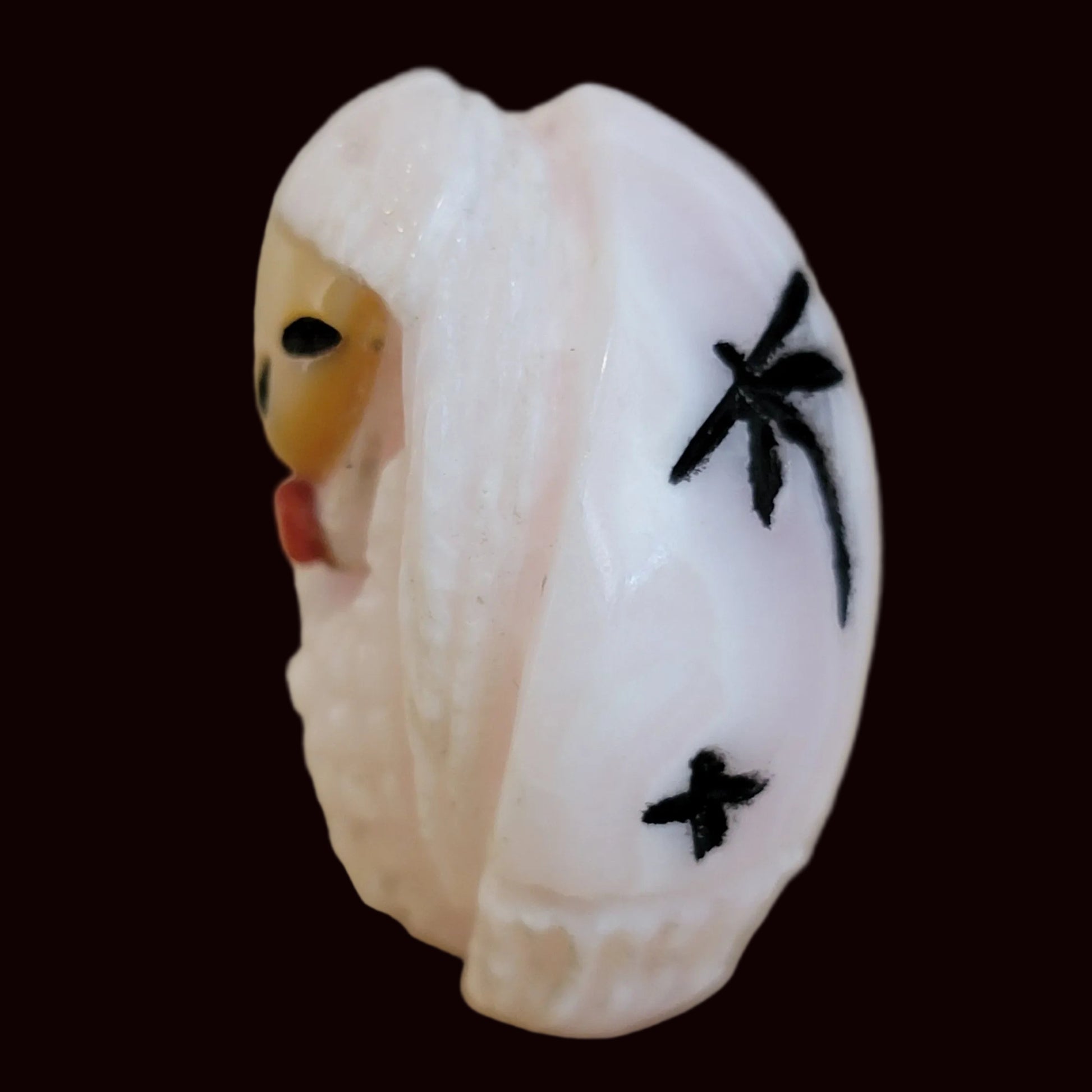 Pink Mangano Zuni Corn Maiden Zuni Fetish