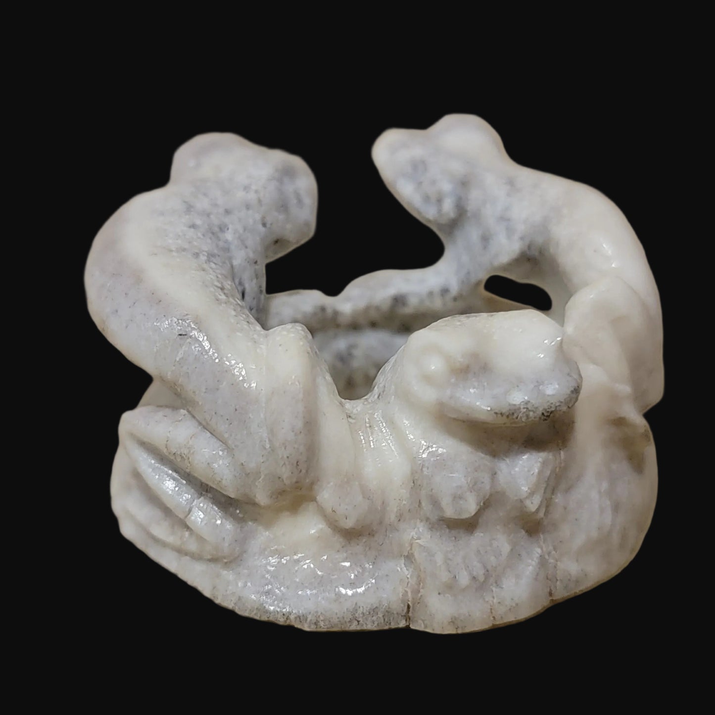 Antler Leap Frogs Zuni Fetish