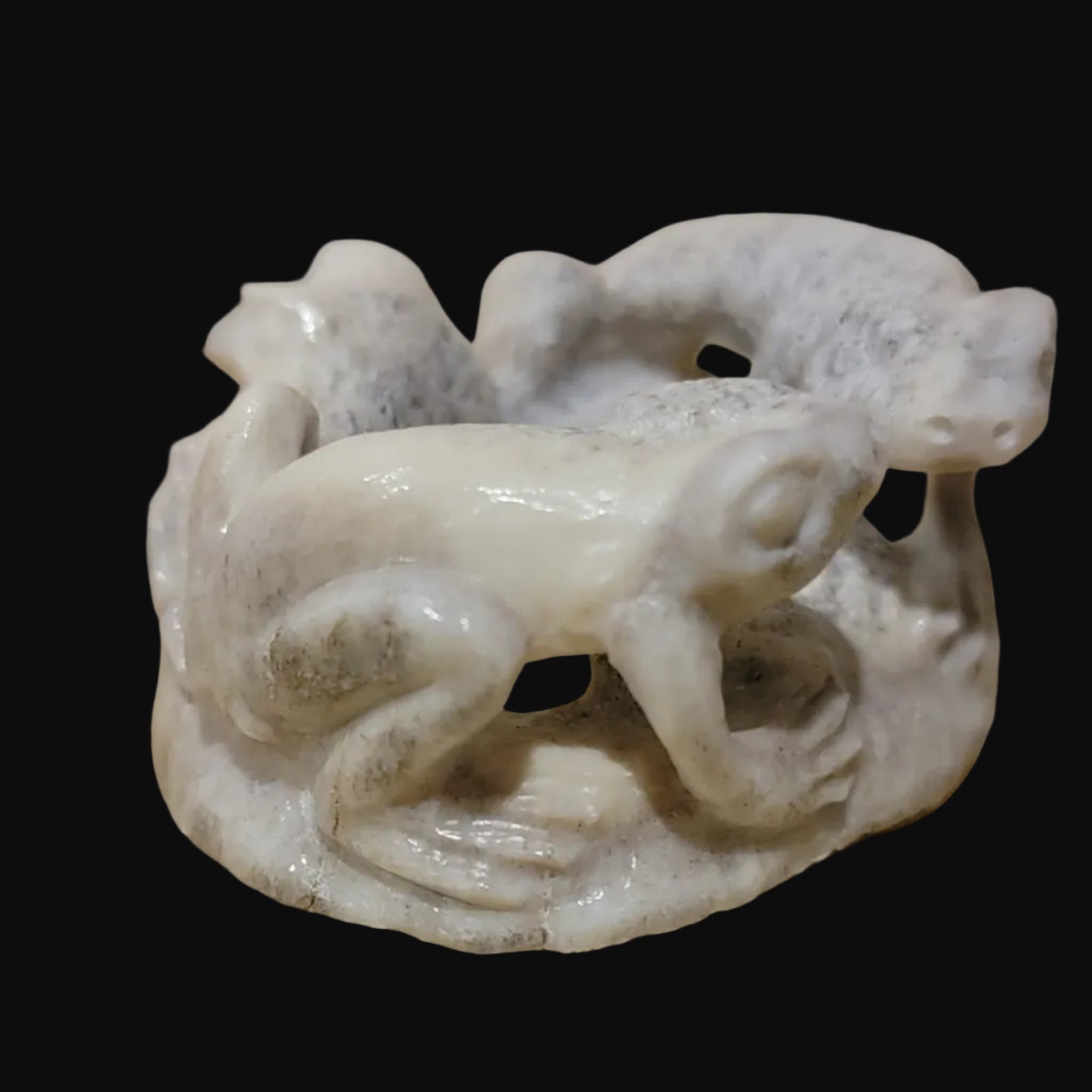 Antler Leap Frogs Zuni Fetish