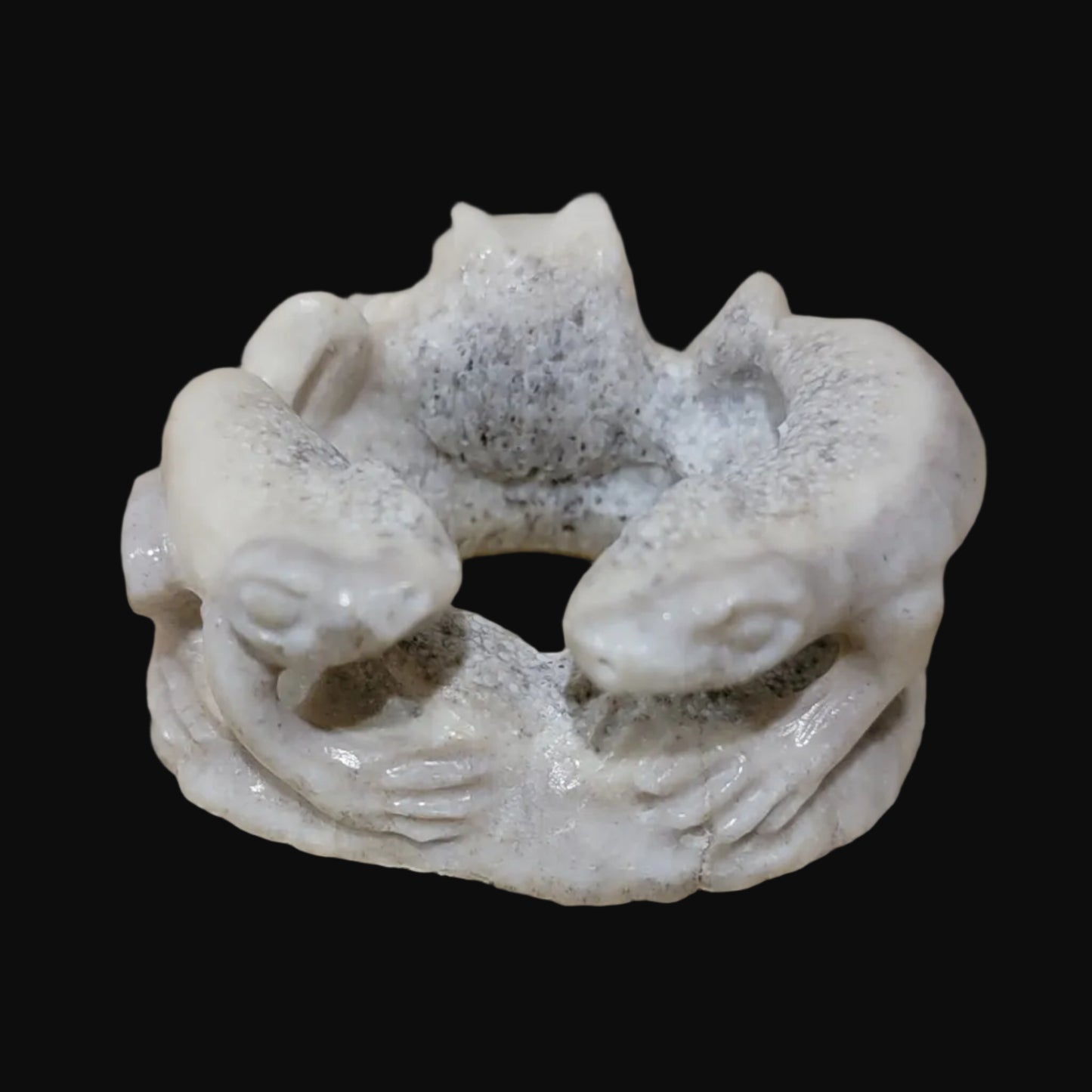 Antler Leap Frogs Zuni Fetish