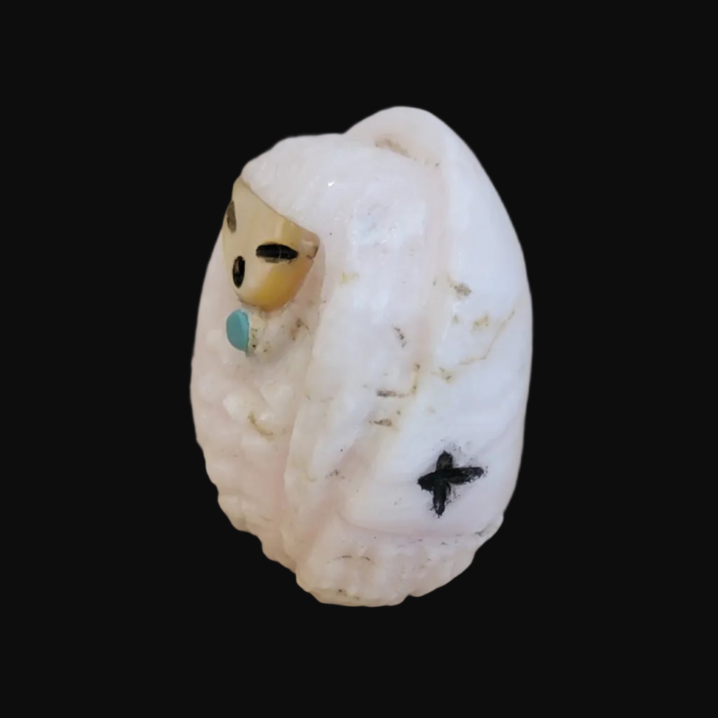 Pink Mangano Zuni Corn Maiden Zuni Fetish