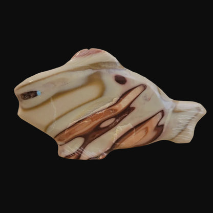 Mookiate Jasper Fish Zuni Fetish