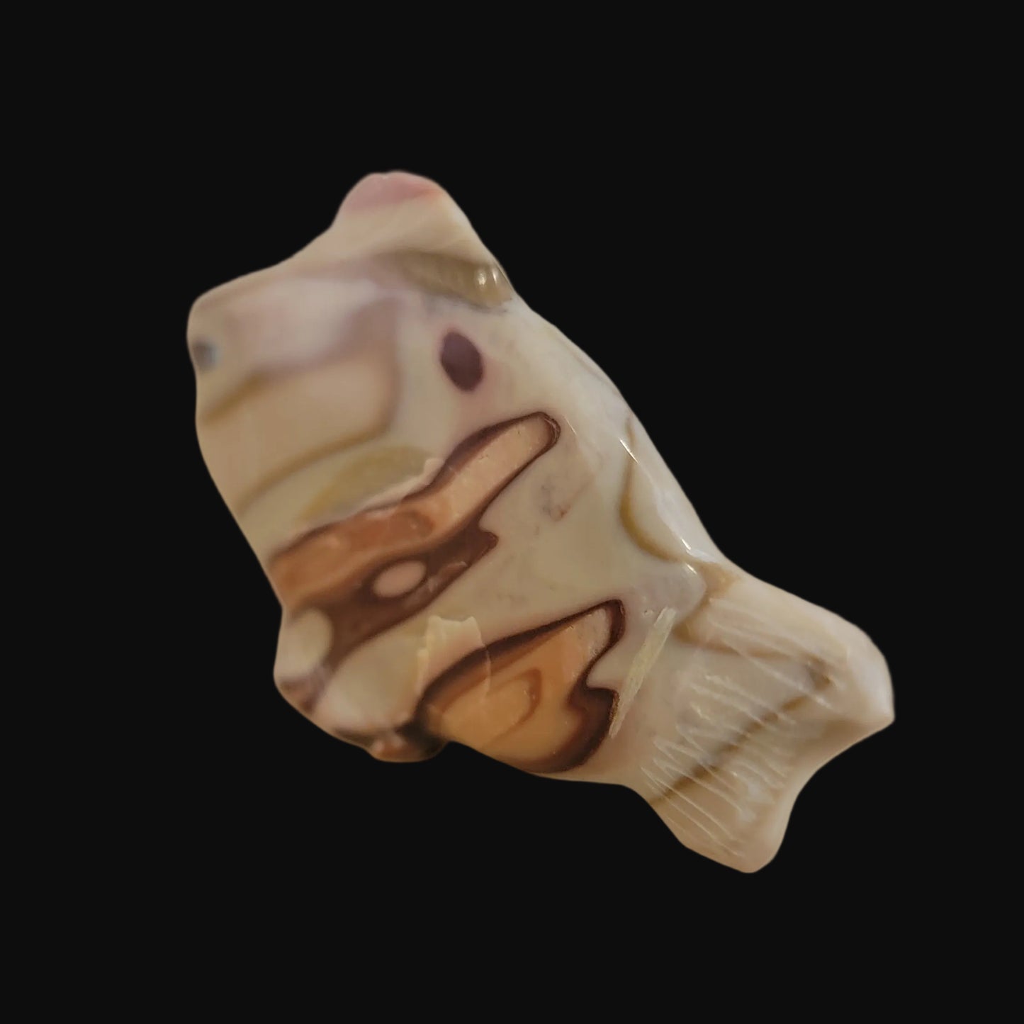 Mookiate Jasper Fish Zuni Fetish