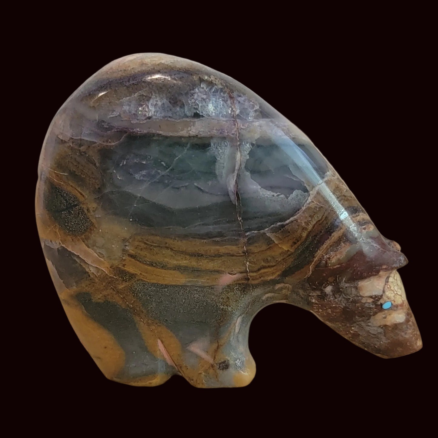 Large and Classic Zuni Spirit Stone Medicine Bear Zuni Fetish