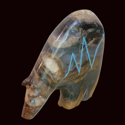 Large and Classic Zuni Spirit Stone Medicine Bear Zuni Fetish