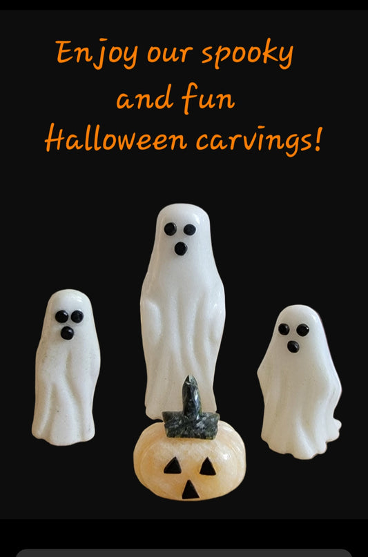 Happy Halloween/ Spooky and Fun Zuni Fetishes
