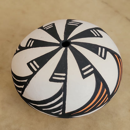 Acoma Potter Mary Antonio Pueblo Pottery Seedbowl