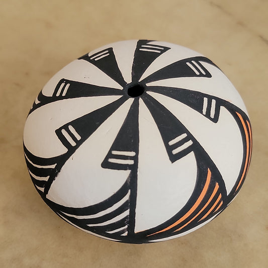 Acoma Potter Mary Antonio Pueblo Pottery Seedbowl